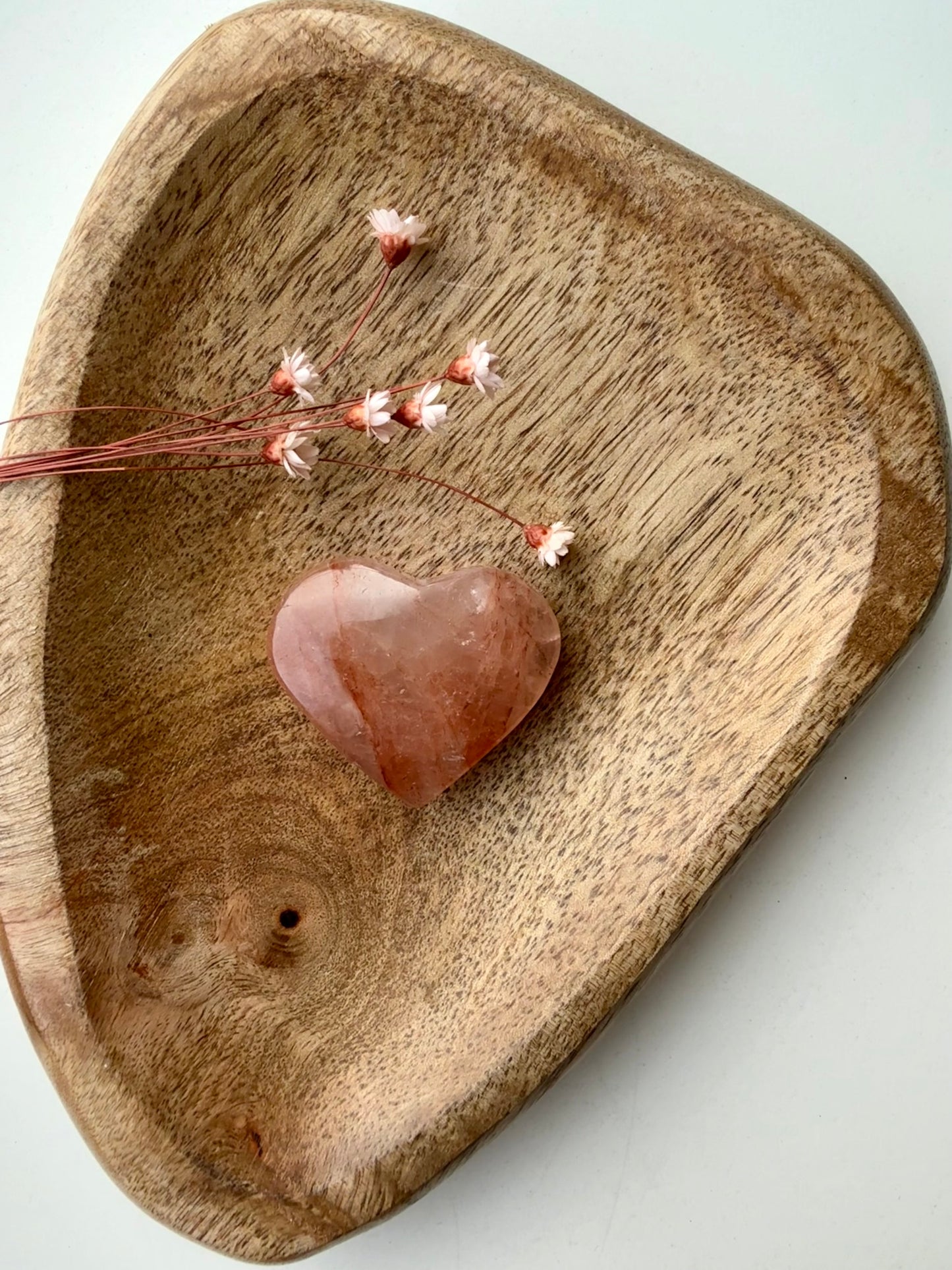 Hematietkwarts Hartje (Red healer)